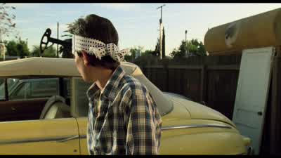 Hey where did these cars come from Wax on - The Karate Kid