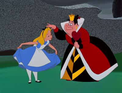 Now um where do you come from and where are you goingW Well I I'm trying to find my way homeYour way All ways here are my waysWell yes I I know But I was just thinkingCurtsy while you're thinking It saves timeUh yes Your Majesty But I was only going to - Alice in Wonderland