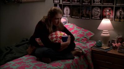 Where do you think
she sleeps at night? - The Sopranos