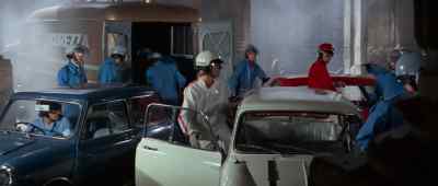 Where do you think you're going?
Don't just stand there! - The Italian Job