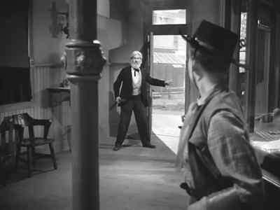 - Where do you think you're going?
- To the... - Return of the Bad Men