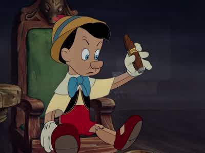 Where does he get that stuff? - Pinocchio