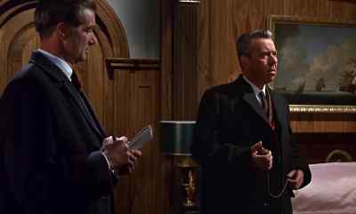 Where does this ring?
The steward's quarters. - Woman of Straw