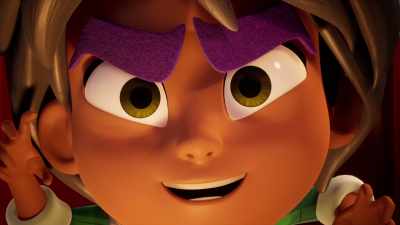 Where does the costume end and Huck begin? - Strawberry Shortcake and the Beast of Berry Bog
