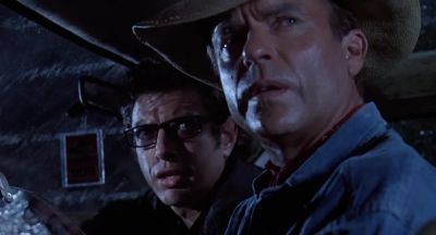 Where does he think he's going - Jurassic Park