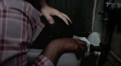 Where they flush
this black man's - Frank Serpico