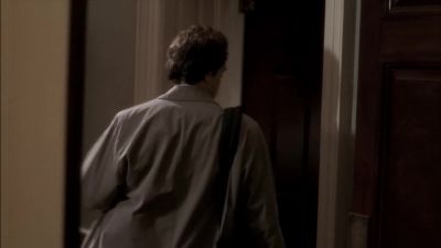 - Where you going?
- Dinner with Wilcox. - The West Wing