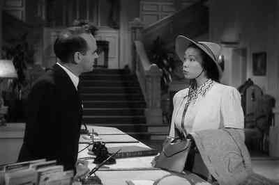 Where have you been? Mrs. Bentley's
been ringing for you all evening. - Charlie Chan in Reno