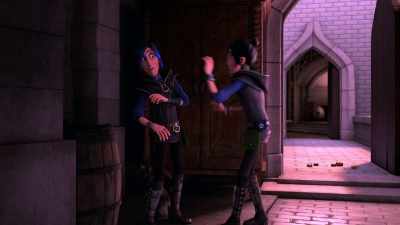 -Where having two of us will be--
-Will be a logistical nightmare. - Wizards: Tales of Arcadia