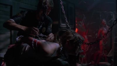 Where is he?
I don't know.Just hurry. - Wrong Turn 3: Left for Dead
