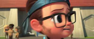 -Where is he? Uh...
-(kids chattering, whooping) - The Boss Baby 2: Family Business