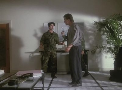 Where is he?
What do you expect? - Miami Vice