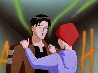 Where is he? Where's Dad? - Batman Beyond