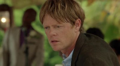 Where is her towel? - Death in Paradise