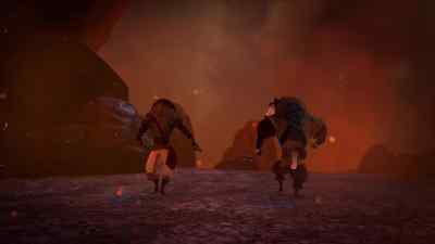 Where you hiding, ickle bear? - Kung Fu Panda: The Dragon Knight