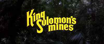 - Where is this place, anyway?
- That way. - King Solomon's Mines