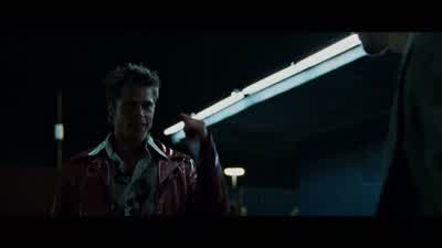 - Where? Like, in the face? - Surprise me. - Fight Club