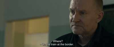 - Where?
- On the train at the border. - The Marco Effect