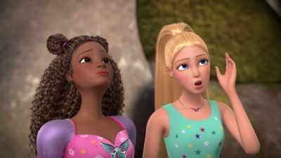 Where is Peggy?
And why did you bring her here? - Barbie: A Touch of Magic