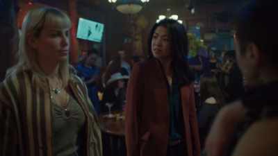 Where is Penny? Ah, probably
couldn't get a sitter. - Wynonna Earp: Vengeance