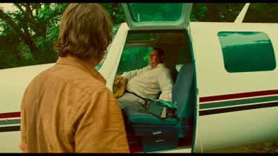 Where the hell do you think you're going, big fella? - American Made