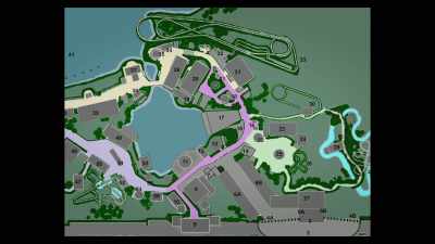 Where the park is,
along with associated lands - Closed for Storm