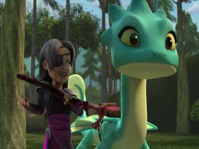 Where there's Help-Kelp, there are eels.
It's a delicacy to them. - Dragons: Rescue Riders