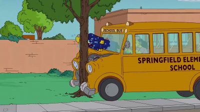 Where to, boss? - The Simpsons