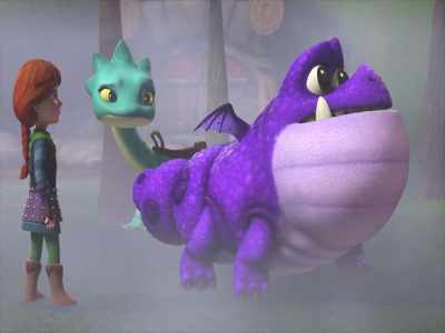 - Where?
- Wait. He threw a pumpkin at me. - Dragons: Rescue Riders