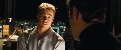 WAITWAITWAITTHAT'S MY HUSBANDDANNYTESS I TOLD YOUI KNEW WHAT I WAS DOINGI DIDN'TALL RIGHT LET'S GOHOW LONG WILL YOU BEABOUT THREE TO SIX MONTHSI GUESS - Ocean's Eleven