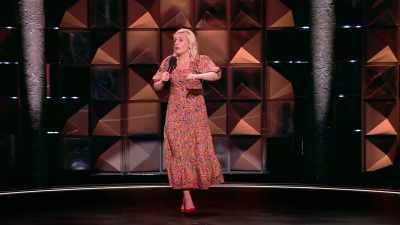 Where would she never ever go?
I put it with the cleaning products... - Backstage with Katherine Ryan