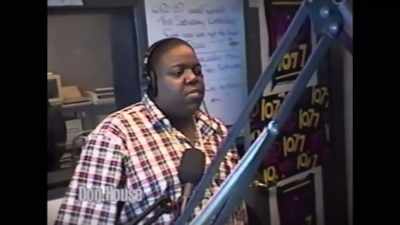 Where you would say something
in somebody's ear - Biggie: I Got a Story to Tell
