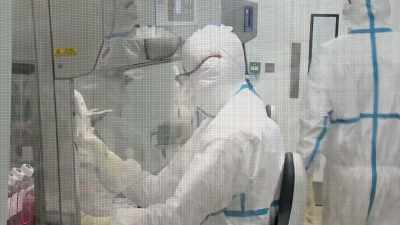 Where you're looking at a deadly pathogen - Thank You Dr. Fauci