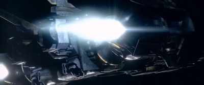 Whereas the Pegasus flies
through space, - The Last Scout