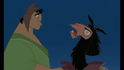 Where'd you come from, little guy? - The Emperor's New Groove