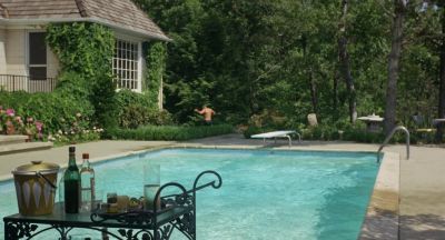 Where'd he get that nutty idea - The Swimmer