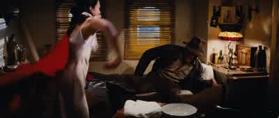 Where'd you get thatFrom himWho himKatangaI got a feeling I'm not the first womanever to travel with these pirates - Indiana Jones and the Raiders of the Lost Ark