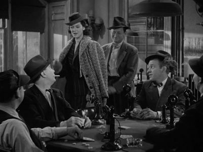 Where'd ya get the hat - His Girl Friday