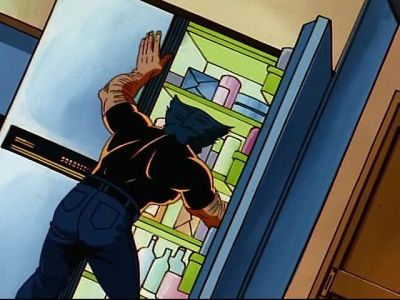 Where's that blasted salami I can smell it - X Men: The Animated Series