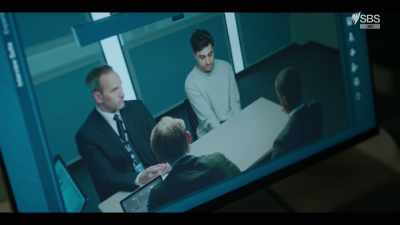 'Where's my brother?'
'He's in another room.' - DI Ray