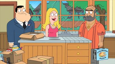 - Where's your car?
- I sold it and bought my elephant. - American Dad!