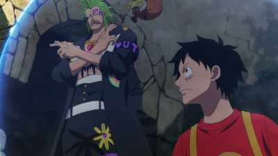 - Where's my crew?
- They haven't returned yet. - One Piece Film Red