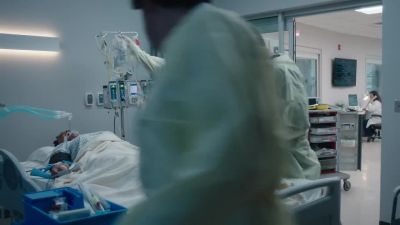 Where's that drill going? - The Resident