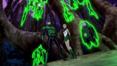 Where's everyone going - Green Lantern: Emerald Knights