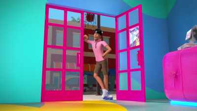 Where's my favorite shopkeeper
and future skate partner? - Barbie: A Touch of Magic