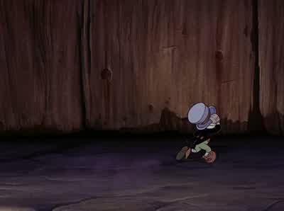 Ha To hear that beetle talkyou'd think somethin' was going to happen to usConscience Nah phooeyWhere does he get that stuffHow do you ever expect to be a real boyWhat's he think I look like a jackassYou sure doHey you laugh like a donkeyDid that come out - Pinocchio