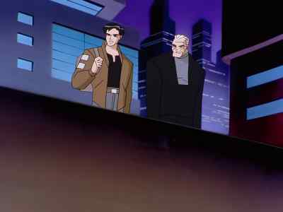 Where's he going? - Batman Beyond