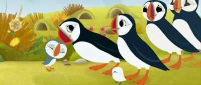 -Where's Isabelle? Is she okay?
-Yes, she's-- - Puffin Rock and the New Friends