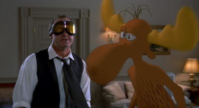 Where's that little white wig he always wears - The Adventures of Rocky &amp; Bullwinkle