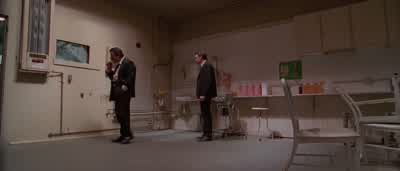 Where's the commode in this dungeon? - Reservoir Dogs